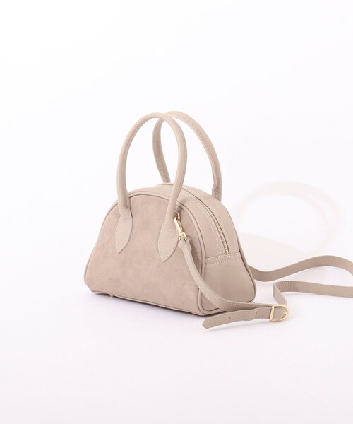 NOLLEY’S（ノーリーズ）の「ラウンドボストンバッグ（ボストンバッグ・レディース・ブラック/ベージュ・FREE）」の15枚目の写真