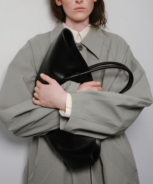 todayful Ecoleather Round Bag ブラック