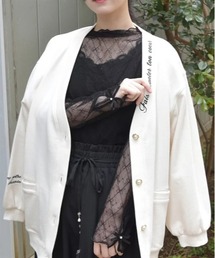 axes femme | リボンチュールシアーインナー(Tシャツ/カットソー)