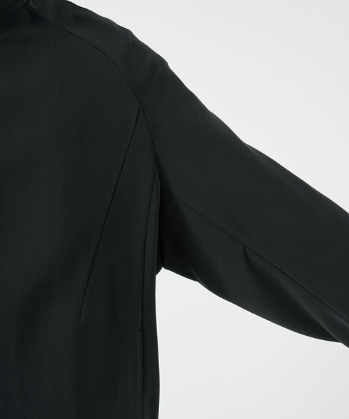 STUDIOUS（ステュディオス）の「ESSENTIAL STAND BLOUSON（ブルゾン・メンズ・ブラック/ダークグレー・1/2）」の14枚目の写真