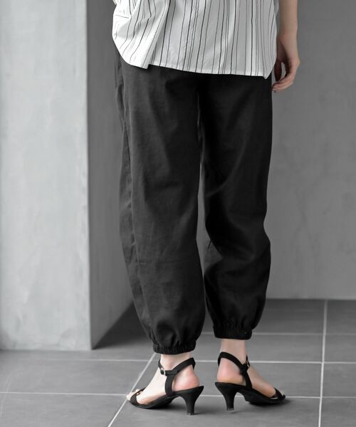 rps(アールピーエス)の「ポケットタックジョガーパンツ(その他パンツ・レディース・オフホワイト/ネイビー/ブラック/グレー・フリー)」の13枚目の写真