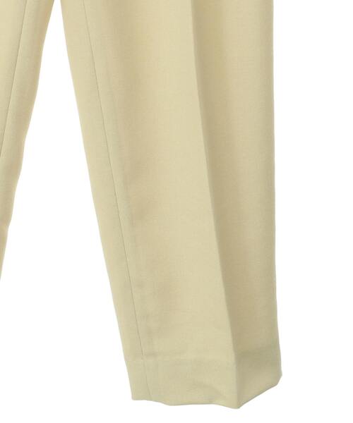 Tiara（ティアラ）の「ベルテッドハイウエストテーパードパンツ（セットアップ可）（スラックス・レディース・ベージュ/マスタード/ネイビー・2/3）」の19枚目の写真