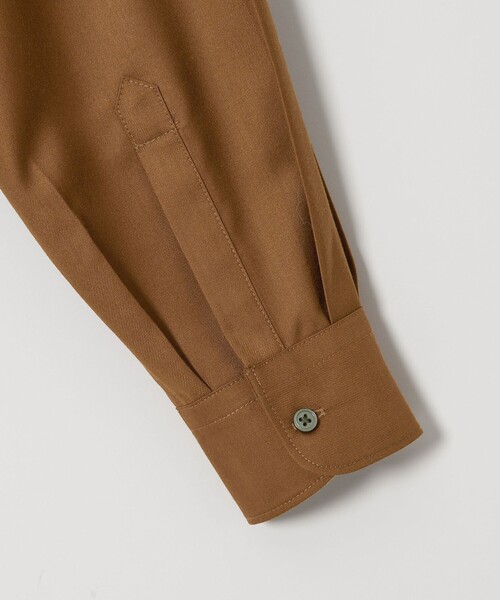 UNITED ARROWS（ユナイテッドアローズ）の「【ZOZO限定】ドレープ フライフロント シャツ（シャツ/ブラウス・メンズ・オリーブ/ライトブルー/ブラック/ナチュラル/ブラウン/ダークグレー/ベージュ/ネイビー・XS/S/M/L/XL/XXL）」の21枚目の写真