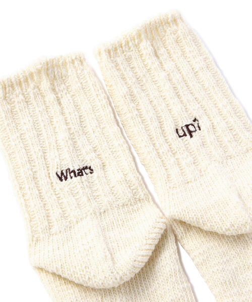 ROSTER SOX(ロスターソックス)の「ROSTER SOX/ロスターソックス What's Up Socks メンズ レディース(ソックス/靴下・メンズ・ブルー/ネイビー/イエロー/ホワイト・2/1)」の2枚目の写真