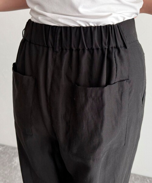 fredy emue（フレディエミュ）の「ドライタンブラーイージースラックスパンツ（スラックス・レディース・ベージュ/イエロー/ブラック・38/36/39）」の21枚目の写真