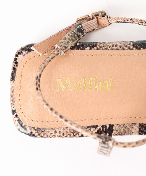 Spick & Span（スピックアンドスパン）の「MOLLINI /モリーニ RAD-MO（サンダル・レディース・ベージュ系その他・36/37/38）」の13枚目の写真