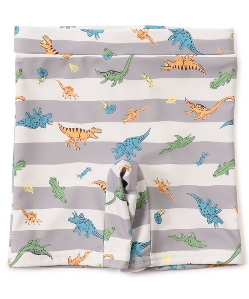 Ampersand（アンパサンド）の「【UVカット】ボクサー水着（水着・キッズ・ネイビー/キャメル/グリーン/ライトグレー/ブラック・80/90/100/110/120）」の3枚目の写真