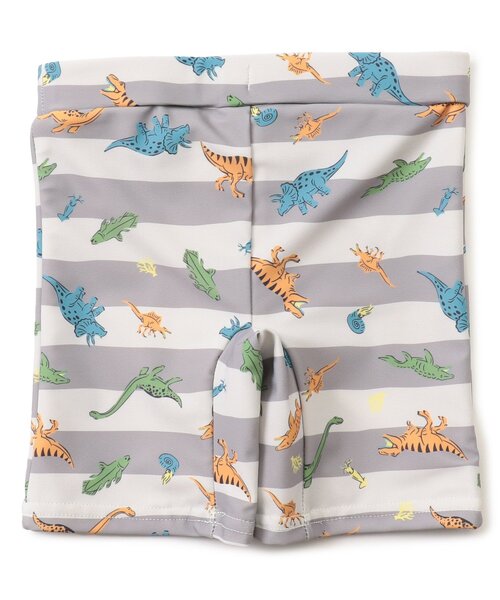 Ampersand（アンパサンド）の「【UVカット】ボクサー水着（水着・キッズ・ネイビー/キャメル/グリーン/ライトグレー/ブラック・80/90/100/110/120）」の15枚目の写真