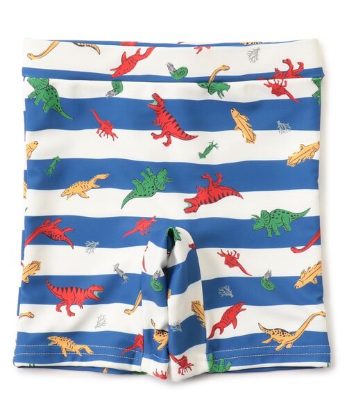 Ampersand（アンパサンド）の「【UVカット】ボクサー水着（水着・キッズ・ネイビー/キャメル/グリーン/ライトグレー/ブラック・80/90/100/110/120）」の16枚目の写真