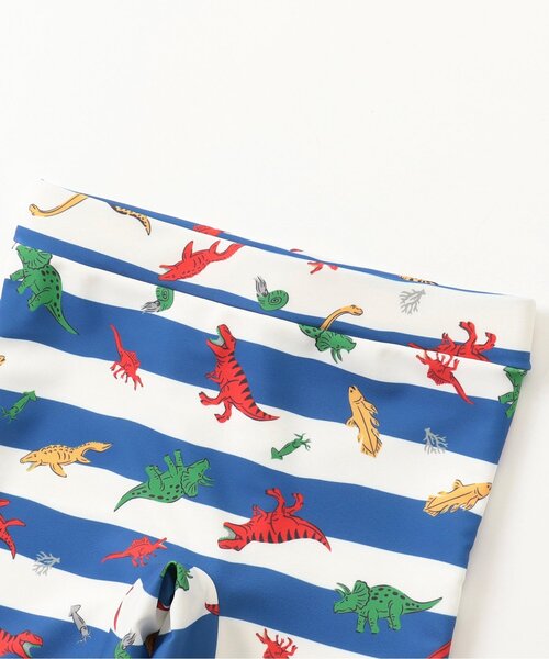 Ampersand（アンパサンド）の「【UVカット】ボクサー水着（水着・キッズ・ネイビー/キャメル/グリーン/ライトグレー/ブラック・80/90/100/110/120）」の17枚目の写真