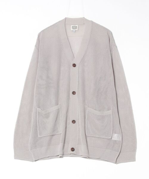 ROUGH TRADE(ラフトレード)の「メッシュカーディガン(M1)(カーディガン/ボレロ・メンズ・グリーン/ブラック/グレー・MEDIUM/LARGE/X-LARGE)」の10枚目の写真