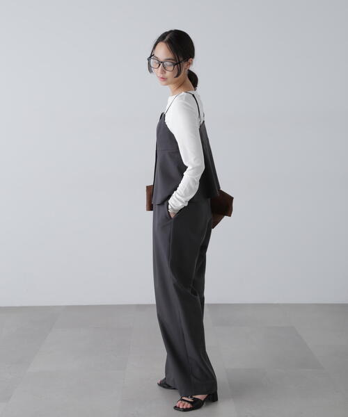 FREE'S MART（フリーズマート）の「〈セットアップ対応〉ペプラムキャミソールビスチェ[肩ひも調節可]（その他トップス・レディース・ブラック/ブルー/ホワイト系その他・FREE）」の14枚目の写真