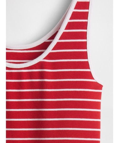 GAP（ギャップ）の「モダン クロップド タンクトップ（タンクトップ・レディース・イエロー/ピンク/グリーン/ブラック/ホワイト/ネイビー/レッド・S/M/L/XL/XS/XXS）」の12枚目の写真