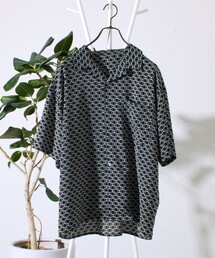 GLOSTER | 【GLOSTER/グロスター】オールオーバーパターン シャツ 柄シャツ アロハシャツ オープンカラー(シャツ/ブラウス)