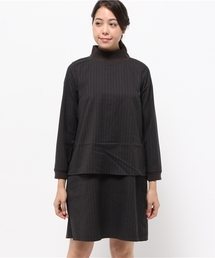 LBC | レーヨンポリハイネックワンピース(ワンピース)