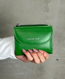 財布（グリーン・カーキ/緑色系・二つ折り）ファッション通販