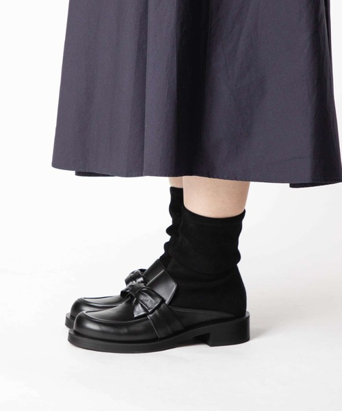 セール】STUART WEITZMAN SOFIA BOLD LOAFER BOOTIE