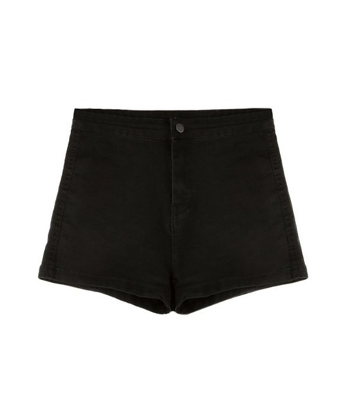 DiamondHearts(ダイヤモンドハーツ)の「ブラックハイウエストショートパンツ(その他パンツ・レディース・ブラック・MEDIUM/X-LARGE/LARGE)」の8枚目の写真