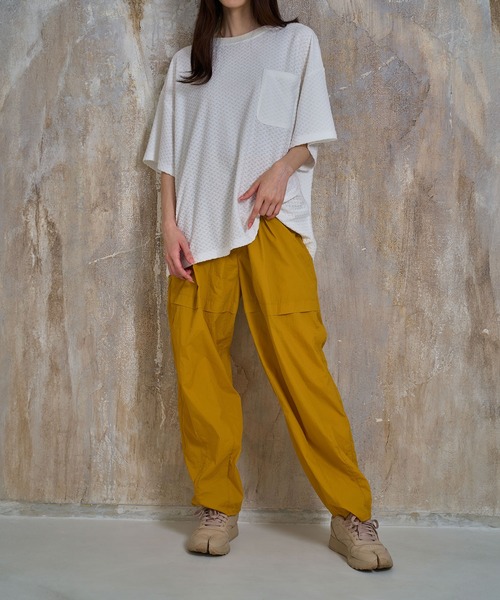 Nora Lily(ノラリリー)の「【Nora Lily】Balloon 1Tuck Pants(UNISEX)(その他パンツ・メンズ・イエロー/ミント/ブラック・FREE)」の3枚目の写真