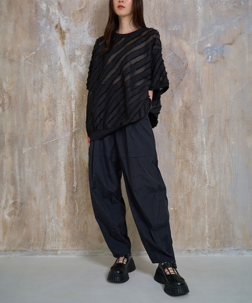 Nora Lily(ノラリリー)の「【Nora Lily】Balloon 1Tuck Pants(UNISEX)(その他パンツ・メンズ・イエロー/ミント/ブラック・FREE)」の6枚目の写真