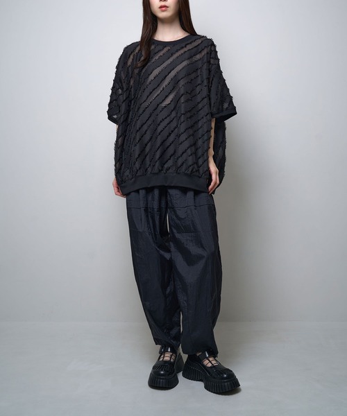 Nora Lily(ノラリリー)の「【Nora Lily】Balloon 1Tuck Pants(UNISEX)(その他パンツ・メンズ・イエロー/ミント/ブラック・FREE)」の9枚目の写真