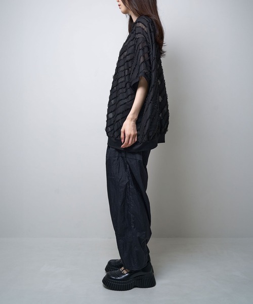 Nora Lily(ノラリリー)の「【Nora Lily】Balloon 1Tuck Pants(UNISEX)(その他パンツ・メンズ・イエロー/ミント/ブラック・FREE)」の10枚目の写真