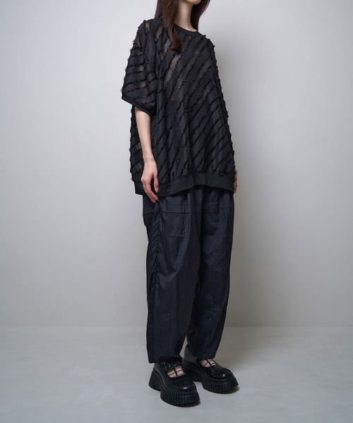 Nora Lily(ノラリリー)の「【Nora Lily】Balloon 1Tuck Pants(UNISEX)(その他パンツ・メンズ・イエロー/ミント/ブラック・FREE)」の12枚目の写真