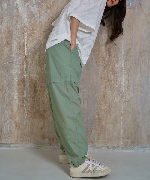 Nora Lily(ノラリリー)の「【Nora Lily】Balloon 1Tuck Pants(UNISEX)(その他パンツ・メンズ・イエロー/ミント/ブラック・FREE)」の20枚目の写真
