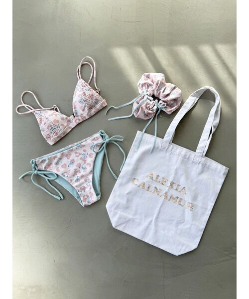 ALEXIA STAMコラボ】Totebag&Scrunchie Set（トートバッグ