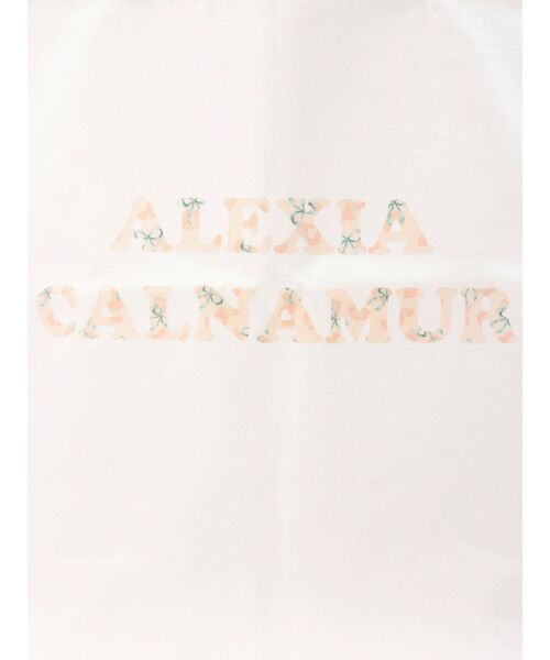 CALNAMUR(カルナムール)の「【ALEXIA STAMコラボ】Totebag&Scrunchie Set(トートバッグ・レディース・ホワイト・FREE)」の13枚目の写真