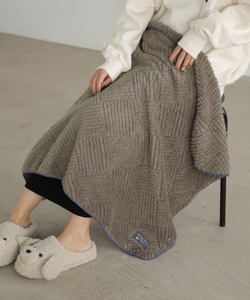 3way ブランケット 型押し ステッチ（ブランケット）｜ALTROSE（アルト