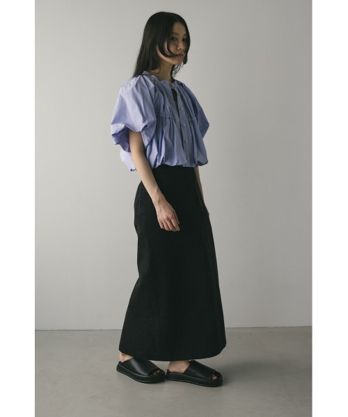 STYLEMIXER（スタイルミキサー）の「ギャザーショートブラウス（シャツ 