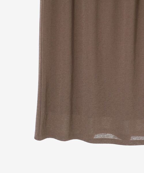 le.coeur blanc（ルクールブラン）の「リネンタッチミラノリブセットアップ（ワンピース・レディース・モカ/ベージュ/ネイビー・38）」の17枚目の写真