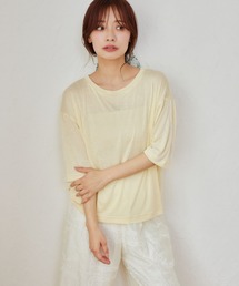 mysty woman | 【WEB限定】フラッペシアー半袖Tシャツ　499727(Tシャツ/カットソー)