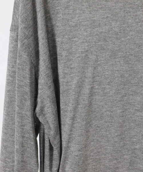 mysty woman（ミスティウーマン）の「【WEB限定】フラッペシアー半袖Tシャツ　499727（Tシャツ/カットソー・レディース・オフホワイト/ブラック/グレー/グリーン/ブルー/パープル/イエロー/ピンク・FREE）」の13枚目の写真