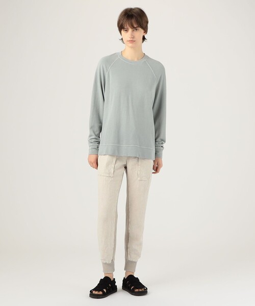 リネン 裾リブパンツ WTXL1677（その他パンツ）｜JAMES PERSE