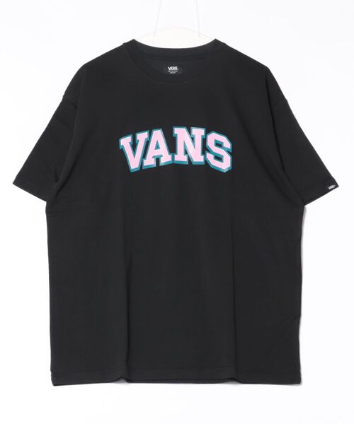 VANS(バンズ)の「VANSアパレル(WJ) ヴァンズ M Gradu8er Logo TEE ショートスリーブ 125R1011300 BLACK(Tシャツ/カットソー・メンズ・ブラック・X-LARGE/LARGE/MEDIUM/SMALL)」の1枚目の写真