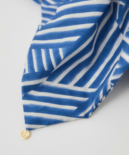 SALON adam et rope'(サロン アダム エ ロペ)の「リバティシュシュ(シュシュ・レディース・ブラック/ブルー系その他4/グリーン・FREE)」の14枚目の写真