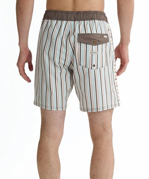 RVCA(ルーカ)の「RVCA メンズ 【RICH JACOBS】 JACOBS ARCHIVE STRP ELASTIC 17 ボードショーツ 【2025年夏モデル】/ルーカウエストゴムストライプ柄ボードショーツ・サーフトランクス・バギーショーツ(水着)(水着・メンズ・マルチ・SMALL/MEDIUM/LARGE/X-LARGE)」の2枚目の写真