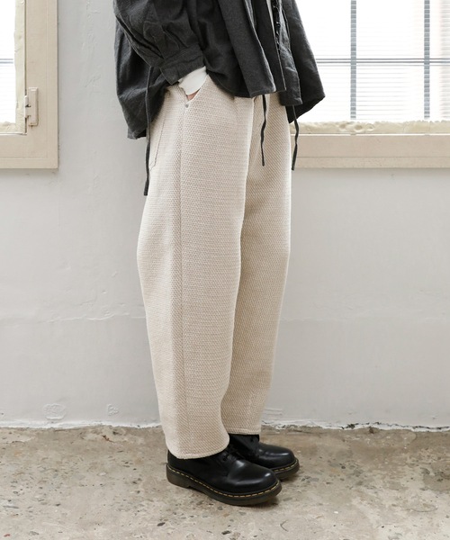 Brocante / ブロカント] オリジナルツイード アンプリッセパンツ
