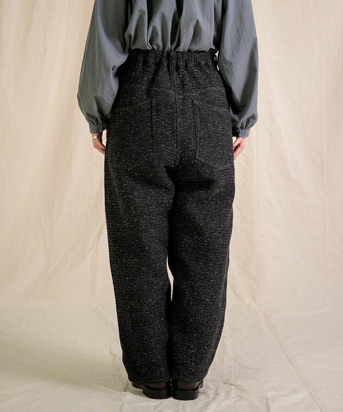 Brocante（ブロカント）の「[Brocante / ブロカント] オリジナルツイード アンプリッセパンツ（その他パンツ・レディース・ベージュ/ブラック・1/2）」の16枚目の写真