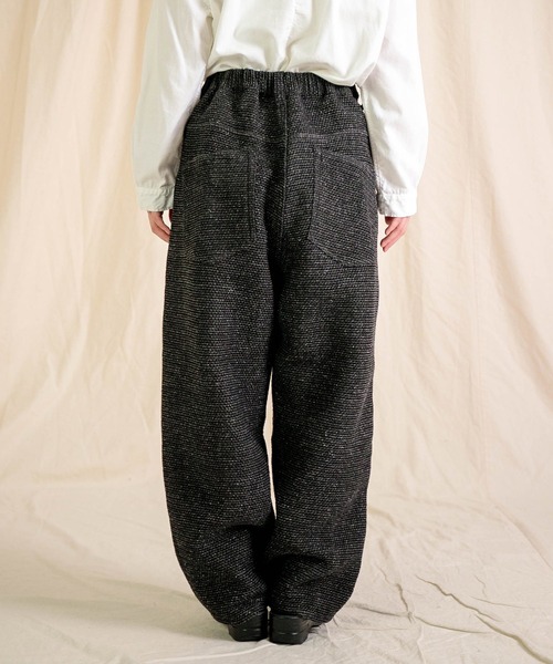 Brocante / ブロカント] オリジナルツイード アンプリッセパンツ