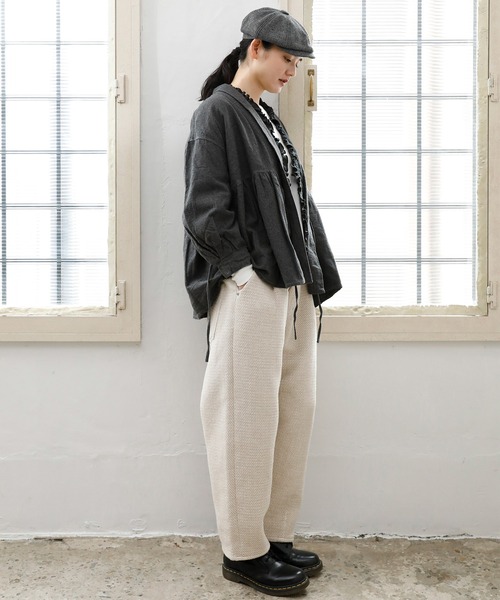 Brocante / ブロカント] オリジナルツイード アンプリッセパンツ