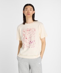 Athletics スポーツミューラルショートスリーブTシャツ