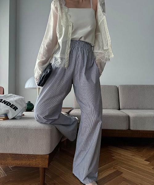 セール】stripe relax straight PT（その他パンツ）｜WILLFULLY