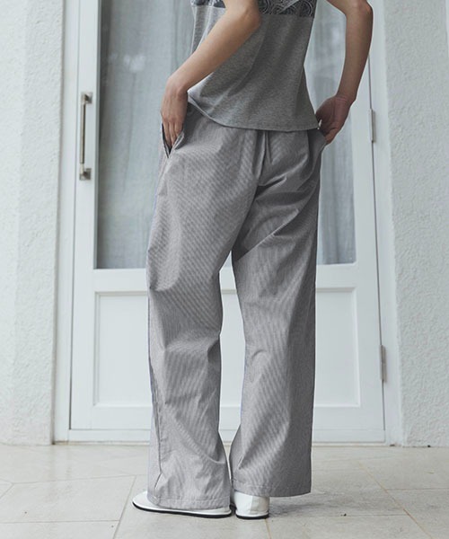 新品　stripe straight PT ストライプパンツwillfully WILLFULLY official web store（ウィルフリーコウシキツウハン
