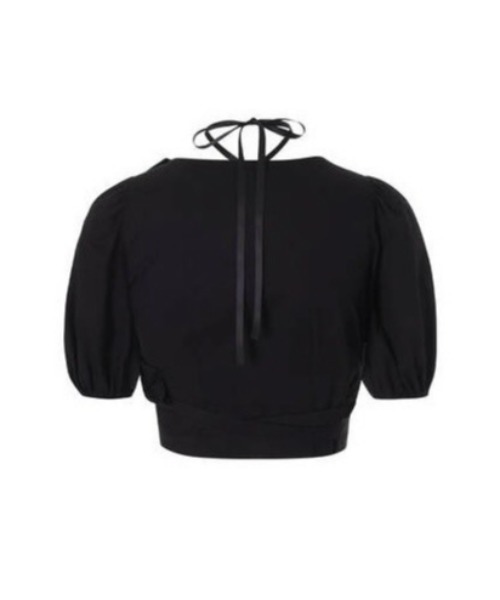 セール】【NOTYOURROSE】Rosie wrap blouse / 【ノットユアローズ