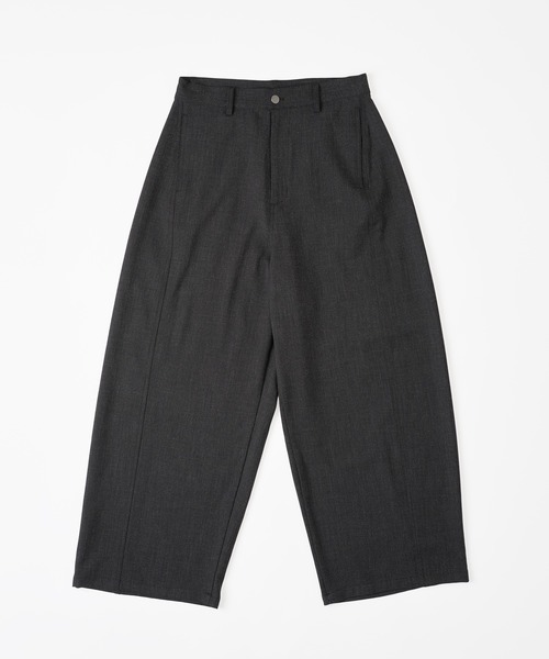 セール】BARREL LEG SLACKS PANTS／バレルレッグスラックス