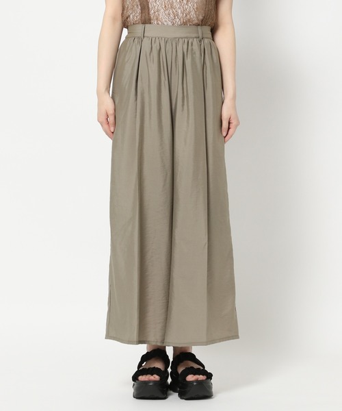 mysty woman(ミスティウーマン)の「シアーギャザーイージーパンツ 574565(その他パンツ・レディース・グレイッシュベージュ/ブラック/オフホワイト・FREE)」の20枚目の写真