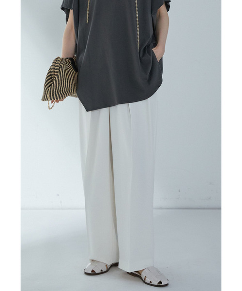 2タックツイルパンツ（その他パンツ）｜1er Arrondissement（プルミエ